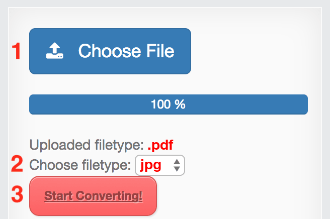 Convert PDF to JPG online without installation - file ...